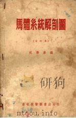 马体系统解剖图 1955 PDF电子版封面 祝寿康编