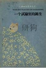 一个试验室的诞生 1960 PDF电子版封面 T10158·216 王秋绘图