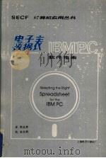 IBM PC电子数据表  软件指南（1984 PDF版）