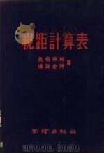 视距计算表 1954 PDF电子版封面 15039·71 奥格劳林·连谢金特著;地质部测绘局编译