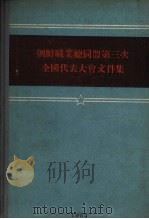 朝鲜职业总同盟第三次全国代表大会文件集 1959 PDF电子版封面 朝鲜职业总同盟第三次全国代表大会著