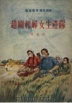 赵刚和妇女生产队 1954 PDF电子版封面 孙达著;赫凤绘图