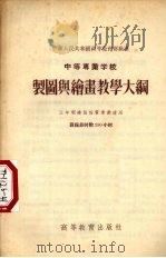 中等专业学校制图与绘画教学大纲（1955 PDF版）