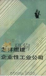 怎样组建企业性工业公司 1983 PDF电子版封面 《工厂管理》编辑部编