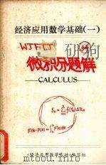 经济应用数学基础  1  微积分题解（ PDF版）