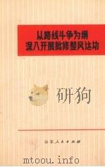 以路线斗争为纲  深入开展批修整风运动（1973 PDF版）