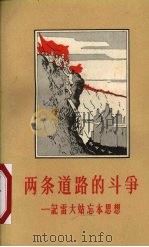 两条道路的斗争 记雷大姑忘本思想 1958 PDF电子版封面 T3106·79 李凯编著