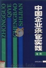 中国企业承包实践  海南（1991 PDF版）