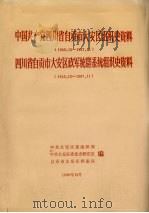 中国共产党四川省自贡市大安区组织史资料  1949.12-1987.11  四川省自贡市大安区政军统群系统组织史资料  1949.12-1987.11（1990 PDF版）