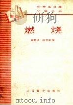 燃烧 1966 PDF电子版封面 黄炳荣,楼书聪编