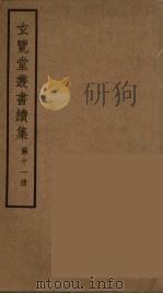 玄览堂丛书续集 11 PDF电子版封面 孙宜撰