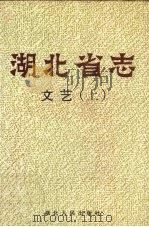 湖北省志 文艺 上 1997 PDF电子版封面 7216020278 湖北省地方志编纂委员会编纂