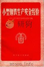 小型钢铁生产安全经验（1959 PDF版）