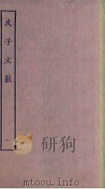 皮子文薮  1（1923 PDF版）