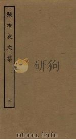 张右史文集 5 PDF电子版封面