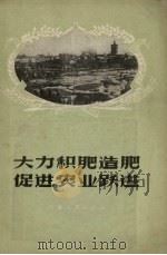 大力积肥造肥促进农业跃进（1958 PDF版）