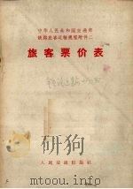 中华人民共和国交通部铁路旅客运输规程附件二  旅客票价表（1973 PDF版）