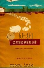 怎样饲养种猪和小猪（1959 PDF版）