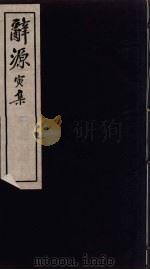 辞源  寅集（ PDF版）