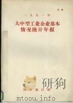 大中型工业企业基本情况统计年报1991年（1989 PDF版）