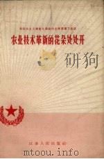 农业技术革新的花朵处处开（1958 PDF版）