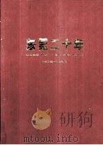 东莞二十年 1978-1998 1998 PDF电子版封面 中共东莞市委办公室,东莞市统计局编