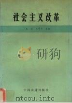 社会主义改革 1991 PDF电子版封面 7800641155 王奇,王可平主编