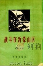 战斗在沂蒙山区 1964 PDF电子版封面 10020.10007 王安友著