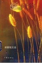 只求新去处  梁衡散文选（1993 PDF版）