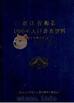 浙江省鄞县1990年人口普查资料  电子计算机汇总（ PDF版）