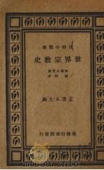 世界宗教史 1933 PDF电子版封面 (日)加藤玄智著;铁铮译述