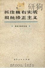 抓住极右实质  狠批修正主义（1973 PDF版）