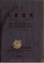 怀集气象资料0531温度湿度降水日照风等 1960 PDF电子版封面 广东省气象科学研究所资料室编