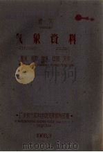 韶关气象资料（温度、湿度、降水、日照、风等）（1960 PDF版）