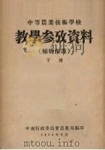 中等农业技术学校  教学参考资料（植物保护）  下（1954 PDF版）