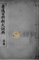 普通百科新大词典  亥集（ PDF版）
