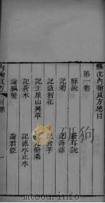 苏沈内翰良方  卷1-3（ PDF版）