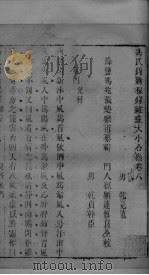 冯氏锦囊秘录杂症大小合叅 卷8 PDF电子版封面