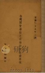 各机关暨学校之消极防空设备要领 1936 PDF电子版封面 防空学校编