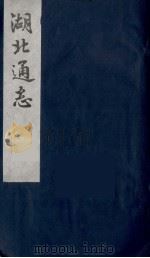湖北通志 24 1987 PDF电子版封面 张仲炘等纂