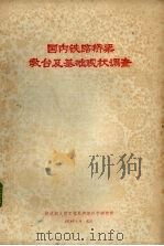 国内铁路桥梁墩台及基础现状调查（1978 PDF版）