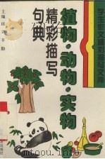 植物、动物、实物精彩描写句典（1994 PDF版）