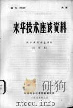 来华技术座谈资料  热分离薄层色谱仪（日环展）（1977 PDF版）