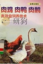 肉鸡  肉鸭  肉鹅高效益饲养技术（1999 PDF版）