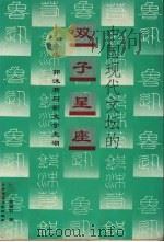 中国现代文坛的“双子星座” 鲁迅、郭沫若与新文学主潮 1992 PDF电子版封面 7562208492 黄曼君著