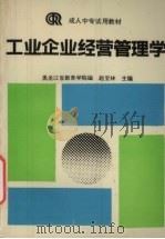 工业企业经营管理学 1992 PDF电子版封面 7040038021 赵宝林主编;黑龙江省教育学院编
