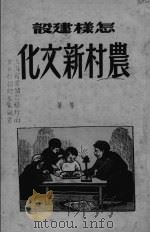 怎样建设农村新文化（ PDF版）