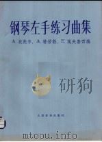 钢琴左手练习曲集 1989 PDF电子版封面 7103004722 (苏)А.坎托尔(А.Кантор)等编订;买德颐译