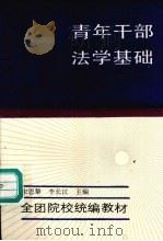 青年干部法学基础 1990 PDF电子版封面 7500606974 宋恩黎,李长江主编
