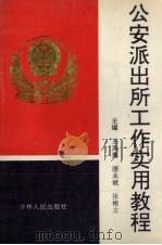 公安派出所工作实用教程 1994 PDF电子版封面 7206020798 王凤海等主编